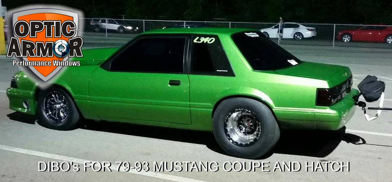 Ford Mustang (Coupe) 1979 to 1993 Race Window