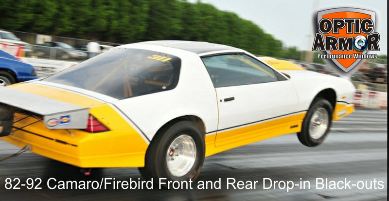 Chevrolet Camaro 1982 to 1992 Race Window