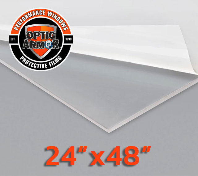 24x48" Flat Sheets (Trim to Fit) Polycarbonate